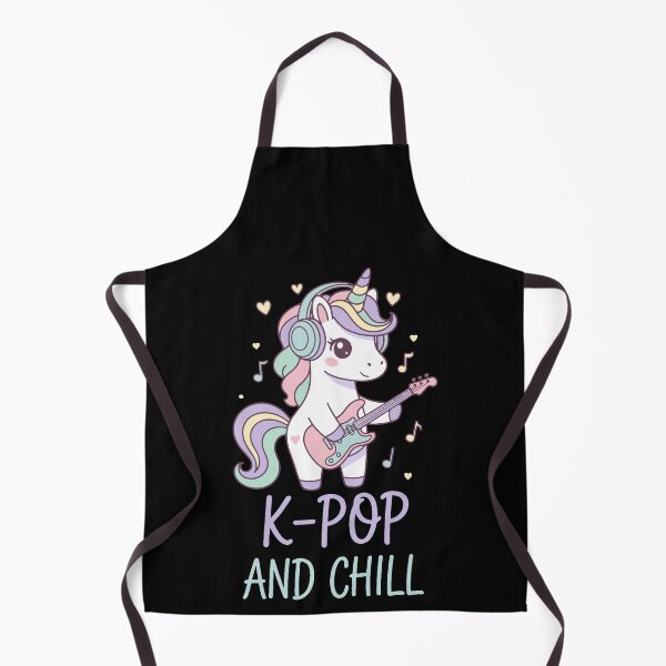 Item preview, K-Pop AND CHILL Cute Unicorn Korean Pop Music designed and sold by LuminOrb.