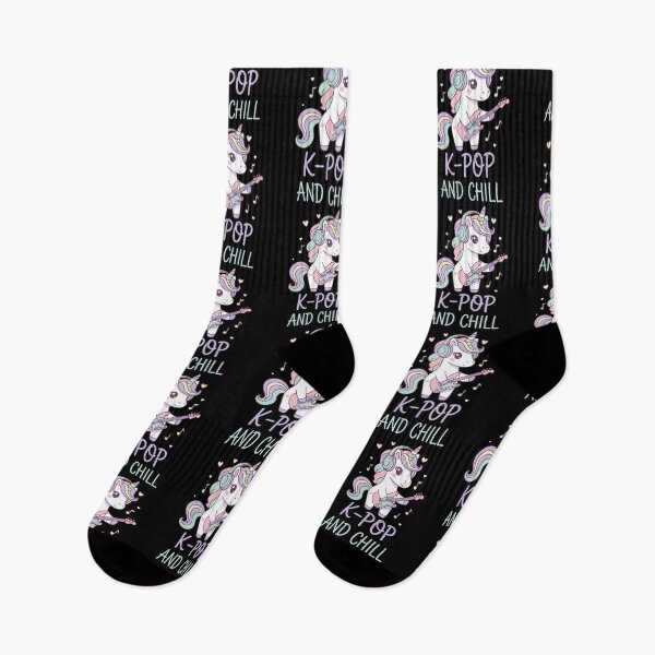 Item preview, K-Pop AND CHILL Cute Unicorn Korean Pop Music designed and sold by LuminOrb.