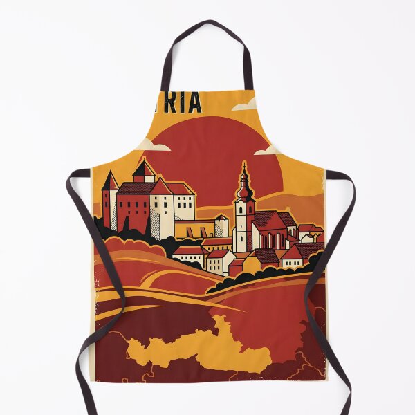 Item preview, Mattersburg Austria Retro Vintage Travel Tourism designed and sold by TravelersGems.