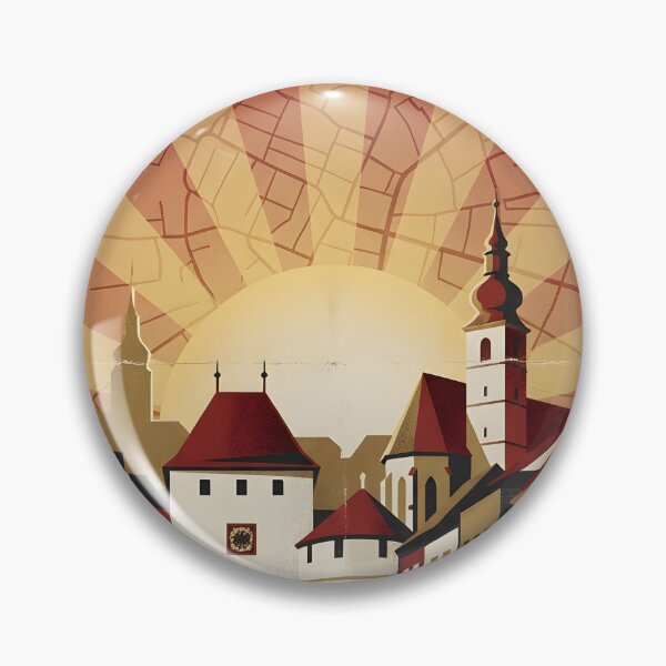 Item preview, Wels Austria Retro Vintage Travel Tourism designed and sold by TravelersGems.