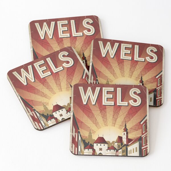 Item preview, Wels Austria Retro Vintage Travel Tourism designed and sold by TravelersGems.