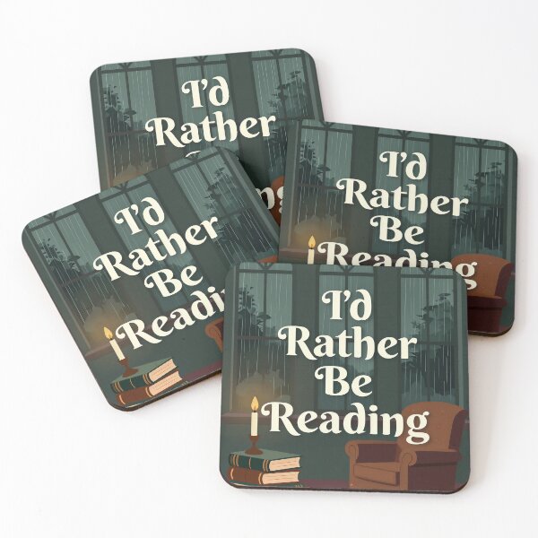 Item preview, I'd Rather Be Reading designed and sold by Jessebladezwork.