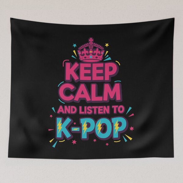 Item preview, Keep Calm And Listen To K-Pop Korean Music designed and sold by LuminOrb.