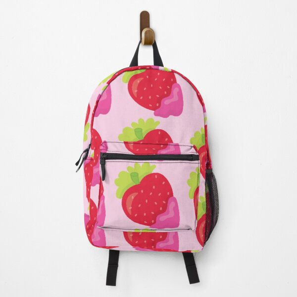 Item preview, Cute Strawberry Drip Pattern Pink Baking Aprons designed and sold by FestivityFinds.