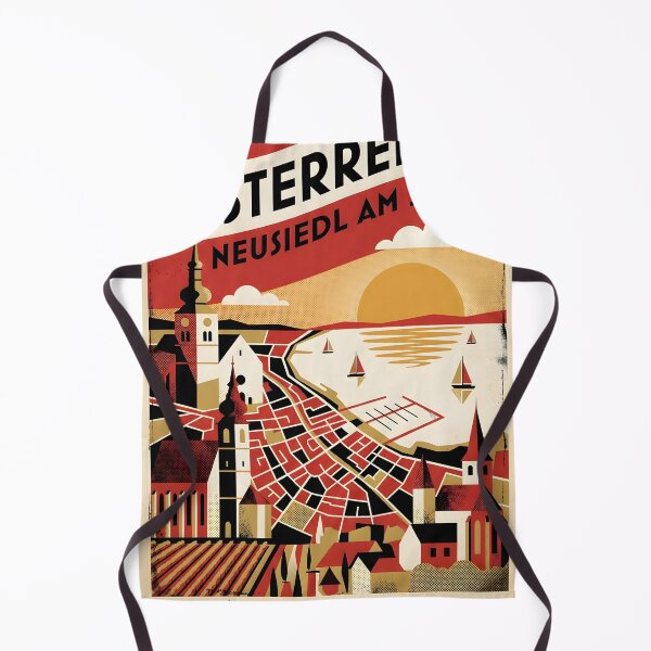 Item preview, Neusiedl Am See Osterreich Austria Retro Vintage Travel Tourism designed and sold by TravelersGems.