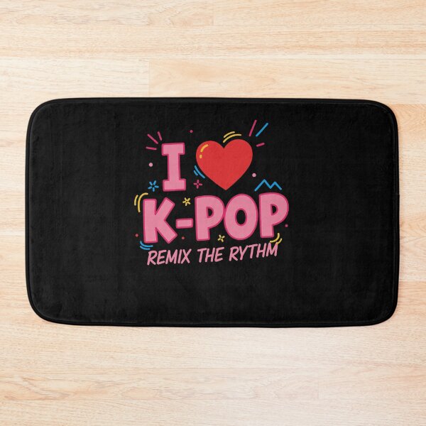 Item preview, I Love K-Pop Remix The Rythm Cute Korean Music designed and sold by LuminOrb.