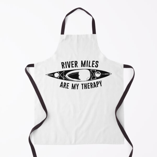 Item preview, River Miles Are My Therapy Kayaking designed and sold by Esskay Designs.