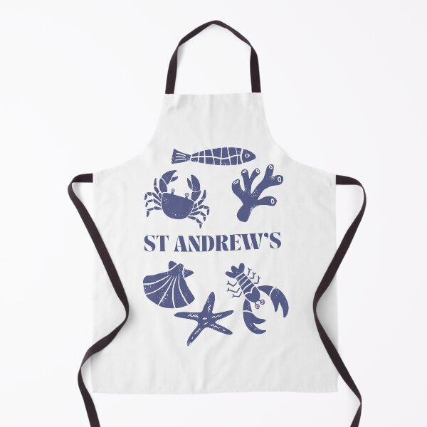 Item preview, St Andrews Scotland Coastal Linocut Art designed and sold by S-and-W-4ever.