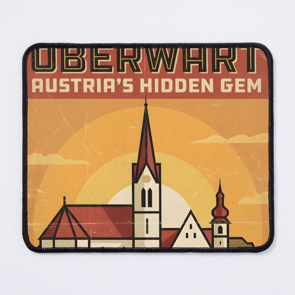 Item preview, Oberwart Austria Retro Vintage Travel Tourism designed and sold by TravelersGems.