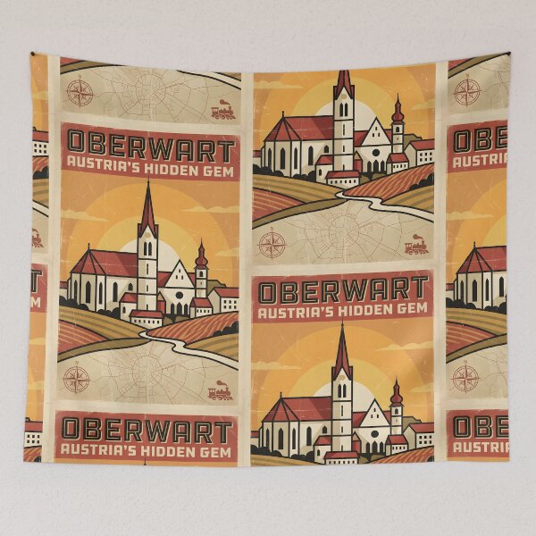 Item preview, Oberwart Austria Retro Vintage Travel Tourism designed and sold by TravelersGems.