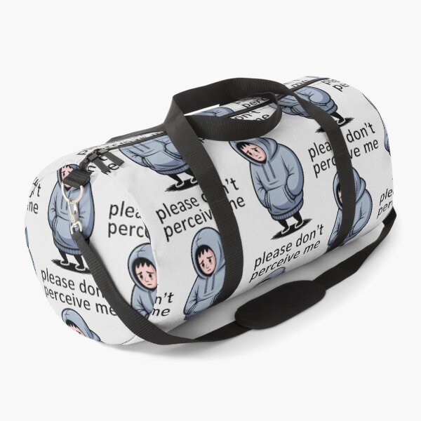Item preview, Please Don't Perceive Me Anxiety Introvert Social Awkwardness Art designed and sold by SplashTastic.