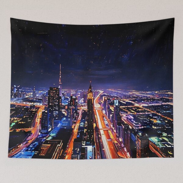 Item preview, The City at Night designed and sold by tomorrowsart.