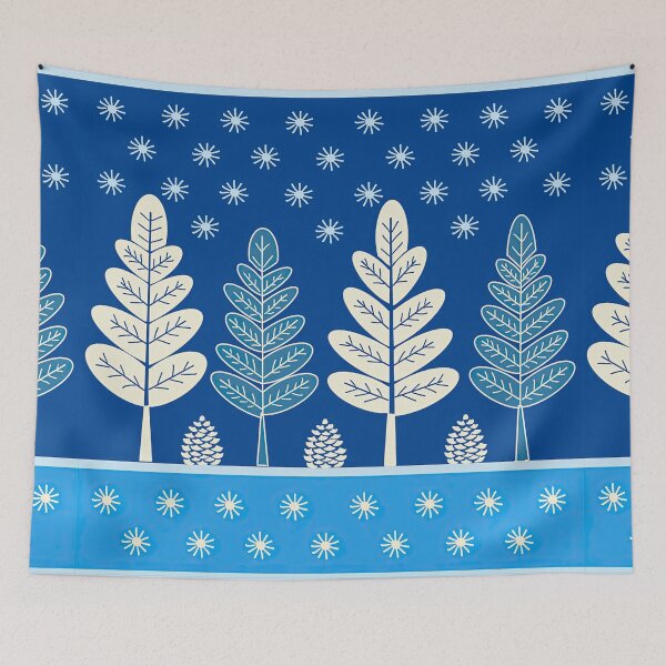 Item preview, Pine Trees And Cones Single designed and sold by Leslie Montgomery Art.