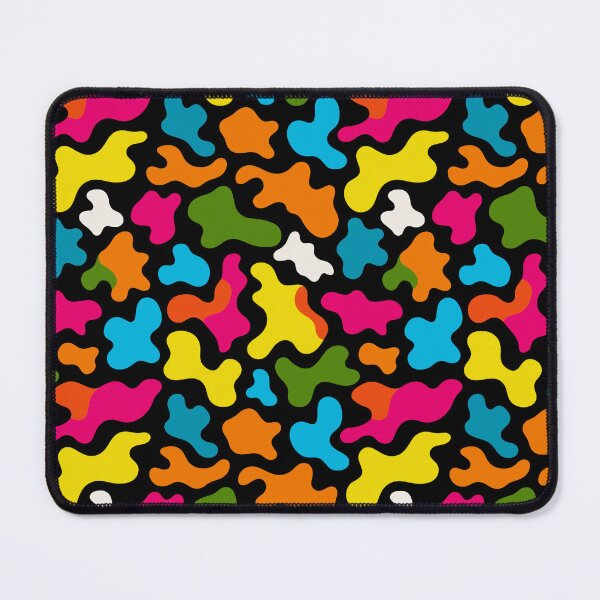 Item preview, Colorful Neon Rainbow Cow Print Pattern designed and sold by Prismatect.