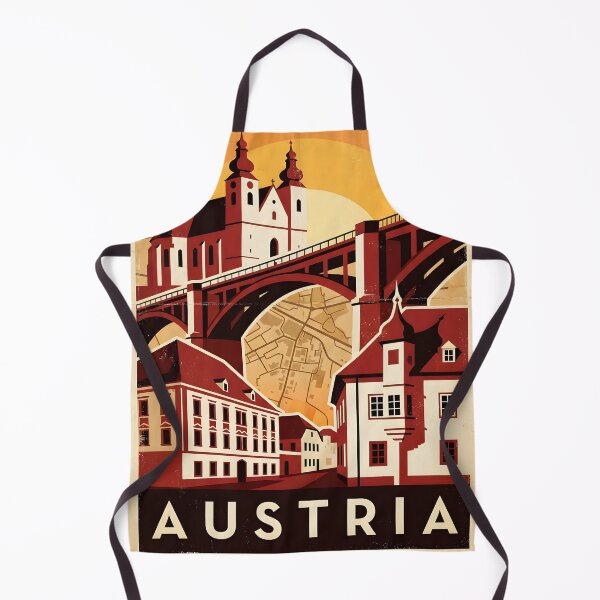 Item preview, Amstetten Austria Retro Vintage Travel Tourism designed and sold by TravelersGems.