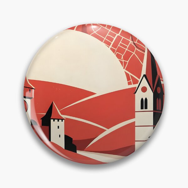 Item preview, Pinkafeld Austria Retro Vintage Travel Tourism designed and sold by TravelersGems.