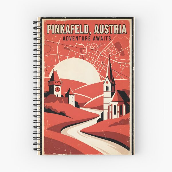 Item preview, Pinkafeld Austria Retro Vintage Travel Tourism designed and sold by TravelersGems.