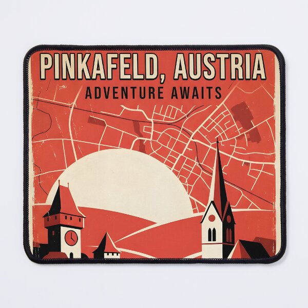 Item preview, Pinkafeld Austria Retro Vintage Travel Tourism designed and sold by TravelersGems.