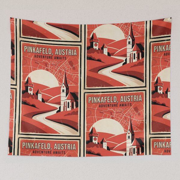 Item preview, Pinkafeld Austria Retro Vintage Travel Tourism designed and sold by TravelersGems.