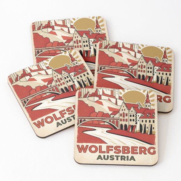 Item preview, Wolfsberg Austria Retro Vintage Travel Tourism B designed and sold by TravelersGems.