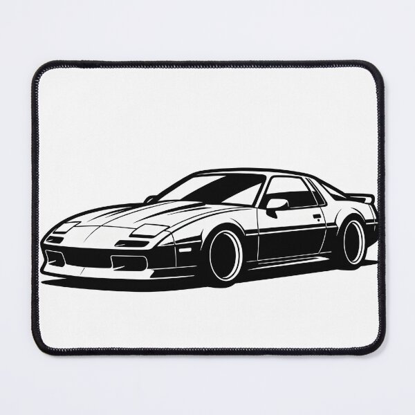 Item preview, Retro American Sports Car Silhouette designed and sold by SunDrift.