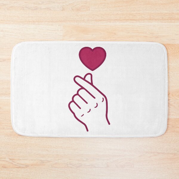 Item preview, Korean Finger Heart Love Kpop Korean Music Korea designed and sold by LuminOrb.