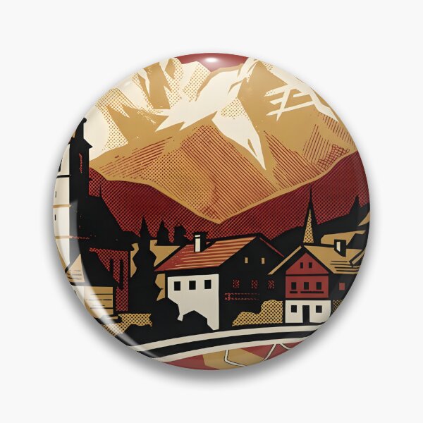 Item preview, Saalfelden Austria Retro Vintage Travel Tourism designed and sold by TravelersGems.