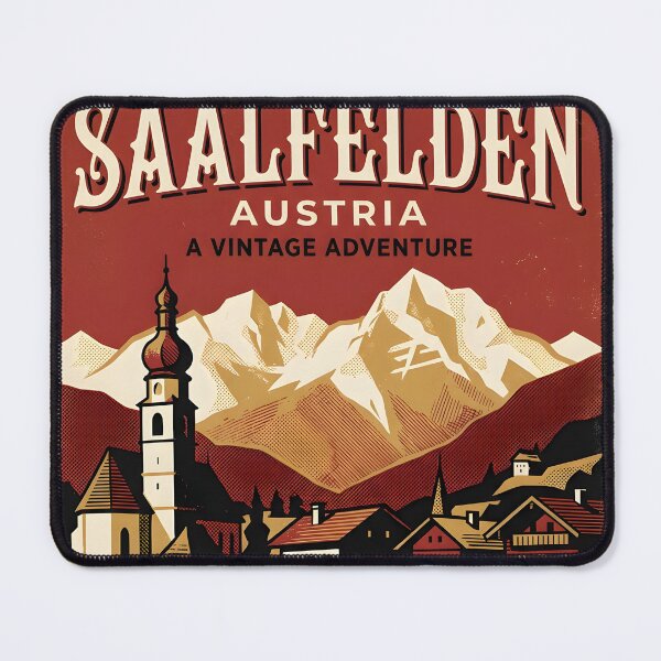 Item preview, Saalfelden Austria Retro Vintage Travel Tourism designed and sold by TravelersGems.