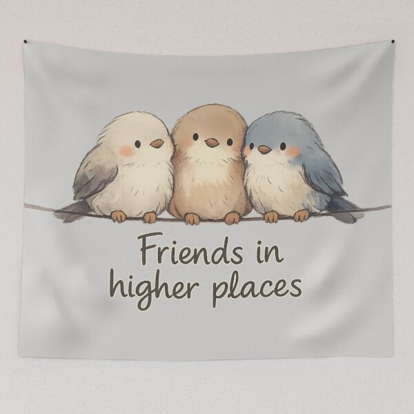 Item preview, Friends in Higher Places Birds of Quiet Support designed and sold by ChirpInc.