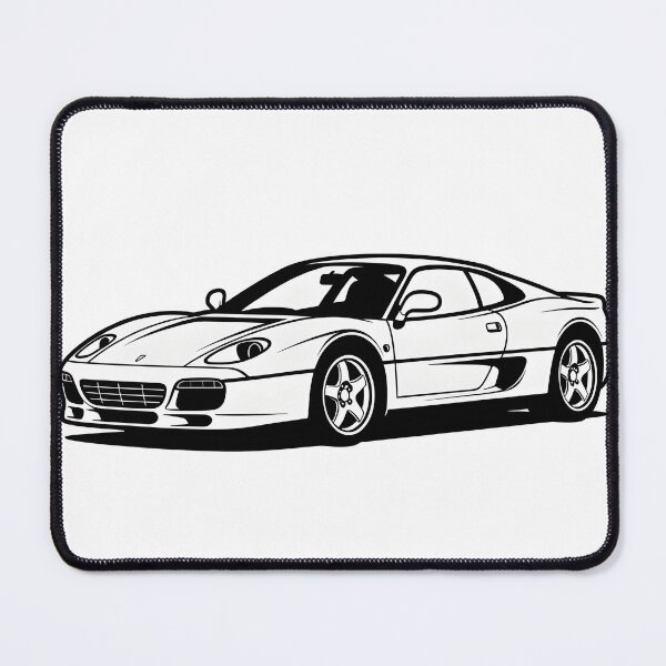 Item preview, Retro European Sports Car Silhouette designed and sold by SunDrift.