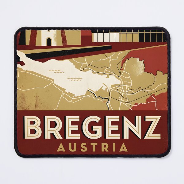 Item preview, Bregenz Austria Retro Vintage Travel Tourism B designed and sold by TravelersGems.