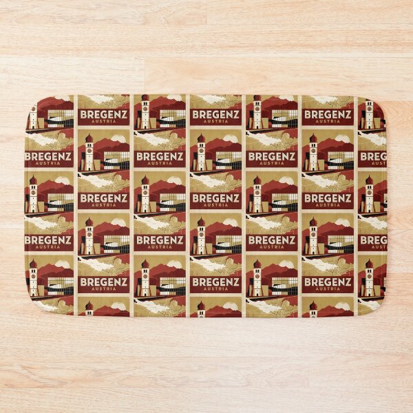 Item preview, Bregenz Austria Retro Vintage Travel Tourism B designed and sold by TravelersGems.