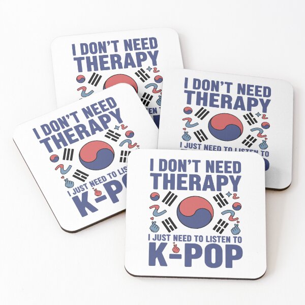 Item preview, I Dont Need Therapy I Just Need To Listen To K-Pop designed and sold by LuminOrb.