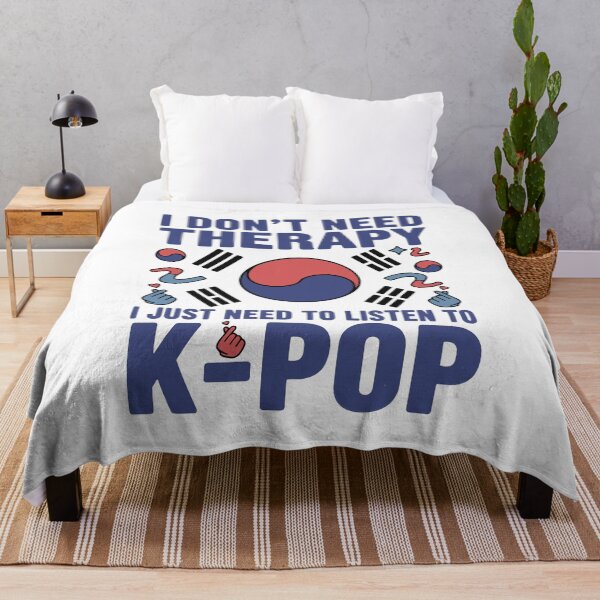 Item preview, I Dont Need Therapy I Just Need To Listen To K-Pop designed and sold by LuminOrb.