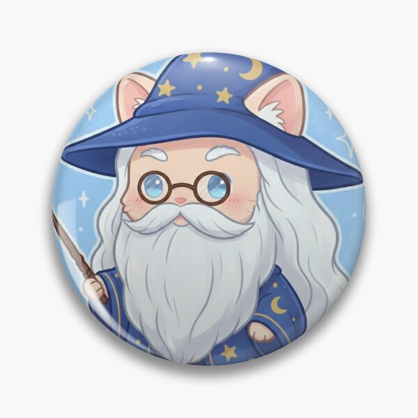 Item preview, Wise Elder Wizard Cat Fantasy Illustration designed and sold by Valeva007.
