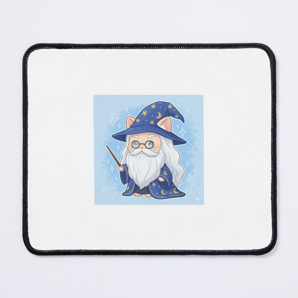 Item preview, Wise Elder Wizard Cat Fantasy Illustration designed and sold by Valeva007.