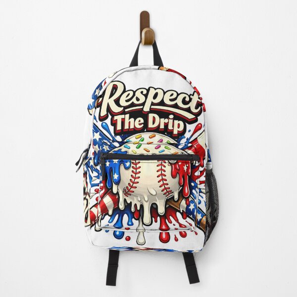 Item preview, Respect The Drip Baseball Artwork designed and sold by SuperNerdStore.