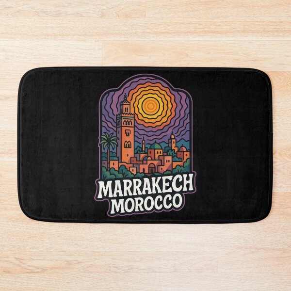Item preview, Marrakech Morocco Trippy Art designed and sold by TomFrontierArt.