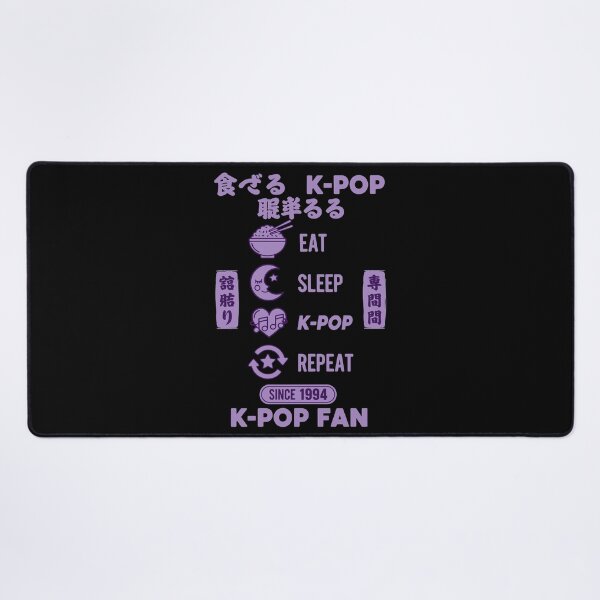 Item preview, Eat Sleep K-Pop Repeat Since 1994 K-Pop Fan designed and sold by LuminOrb.