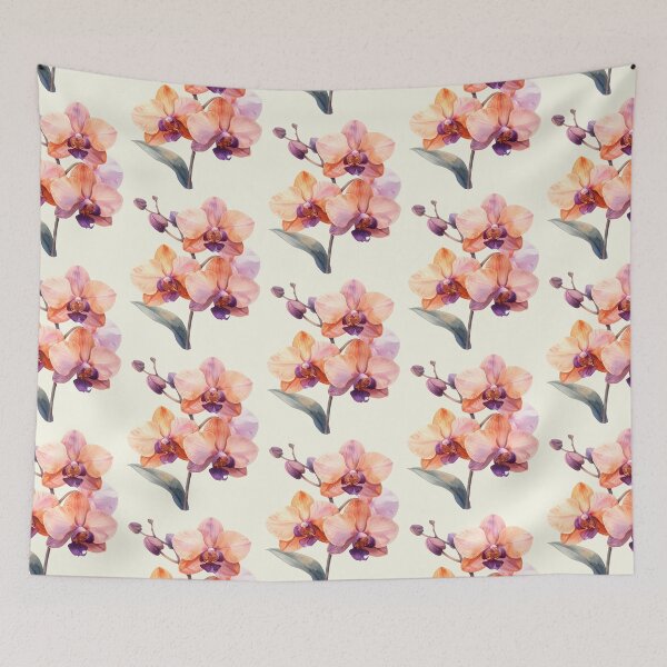 Item preview, Gentle beauty, peach-colored orchid designed and sold by LiskoDesign.