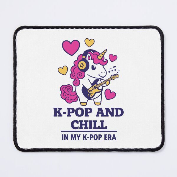 Item preview, K-Pop And Chill In My K-Pop Era Unicorn Music designed and sold by LuminOrb.