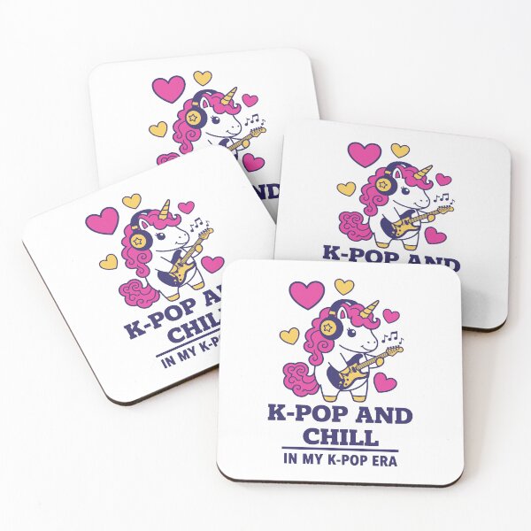 Item preview, K-Pop And Chill In My K-Pop Era Unicorn Music designed and sold by LuminOrb.