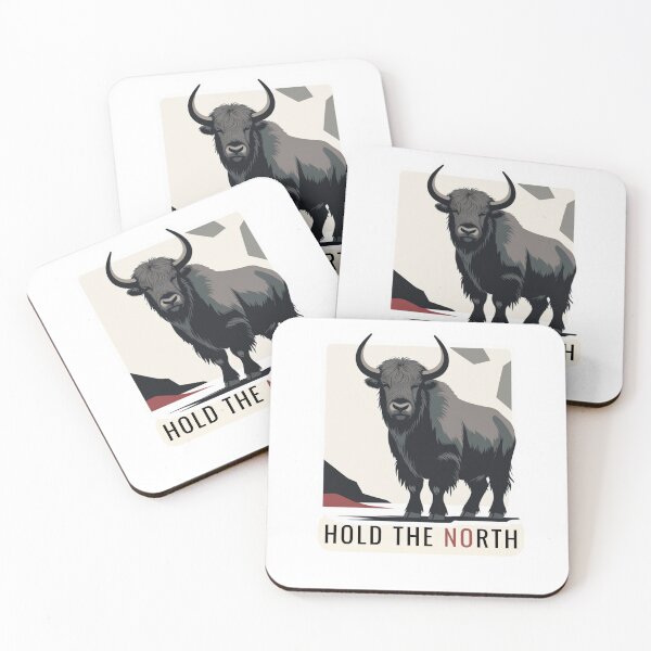 Item preview,  Greenland Musk Ox – Arctic Territory Guardian Sticker | Quiet Guardians designed and sold by shlepyart.