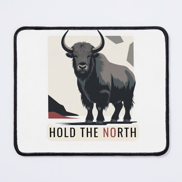 Item preview,  Greenland Musk Ox – Arctic Territory Guardian Sticker | Quiet Guardians designed and sold by shlepyart.