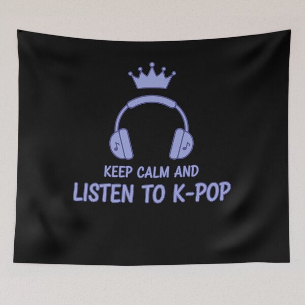 Item preview, Keep Calm And Listen To K-Pop Kpop Korean Music designed and sold by LuminOrb.
