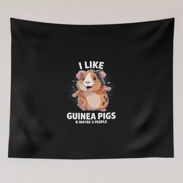 Item preview, I like Guinea Pigs and maybe 3 People Cute Guinea Pig designed and sold by SyntaxClaw.