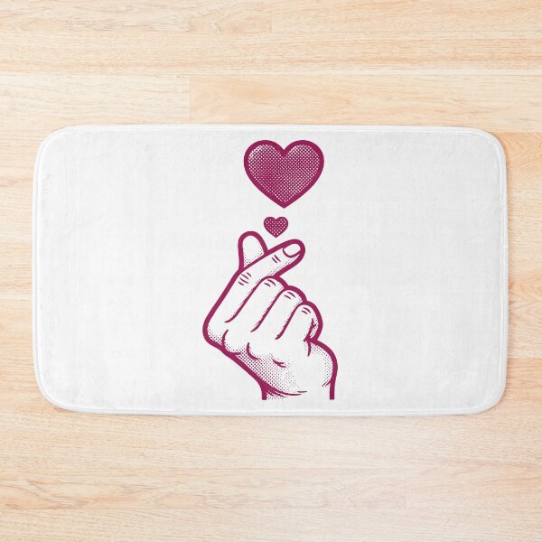 Item preview, Kpop Korean Finger Heart Love Korean Pop Music designed and sold by LuminOrb.