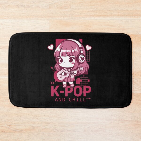 Item preview, K-POP AND CHILL Kpop Korean Music Anime Cute designed and sold by LuminOrb.