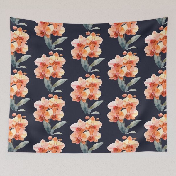 Item preview, Gentle beauty, apricot-colored orchid designed and sold by LiskoDesign.