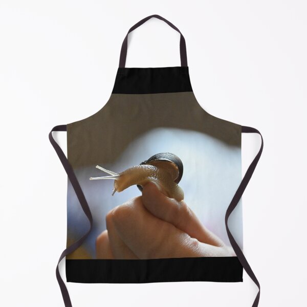 Item preview, land snail on a hand designed and sold by bagiolita.